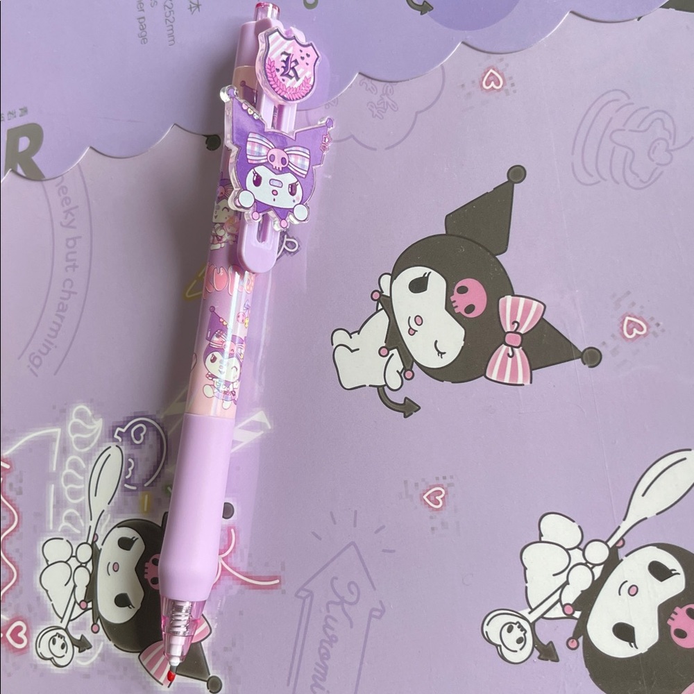 Sanrio Kuromi Themed Pen